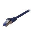 Patchkabel RJ45, CAT6A 500Mhz, 1,5m, blau, S-STP(S/FTP), Komponent getestet(GHMT certified), AWG26, Synergy 21 - 166277 - 1