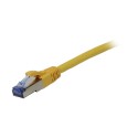 Patchkabel RJ45, CAT6A 500Mhz, 1.0m, gelb, S-STP(S/FTP), Komponent getestet(GHMT certified), AWG26, Synergy 21 - 166335 - 1