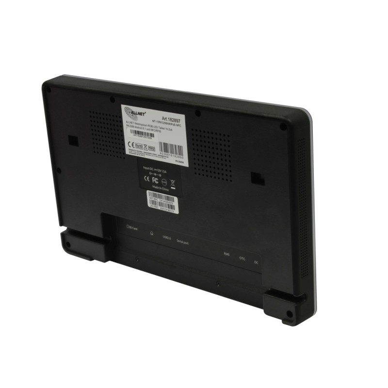 ALLNET Meeting Room RGB LED Tablet 10 inch RK3288 Android 10 and NFC - 182897 - 2