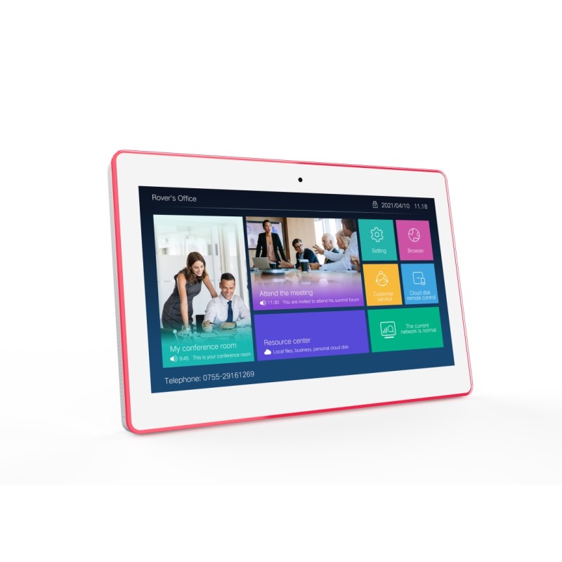 ALLNET Meeting Room RGB LED Tablet 15 inch RK3399 white Android 10 and NFC/RFID - 200867 - 3