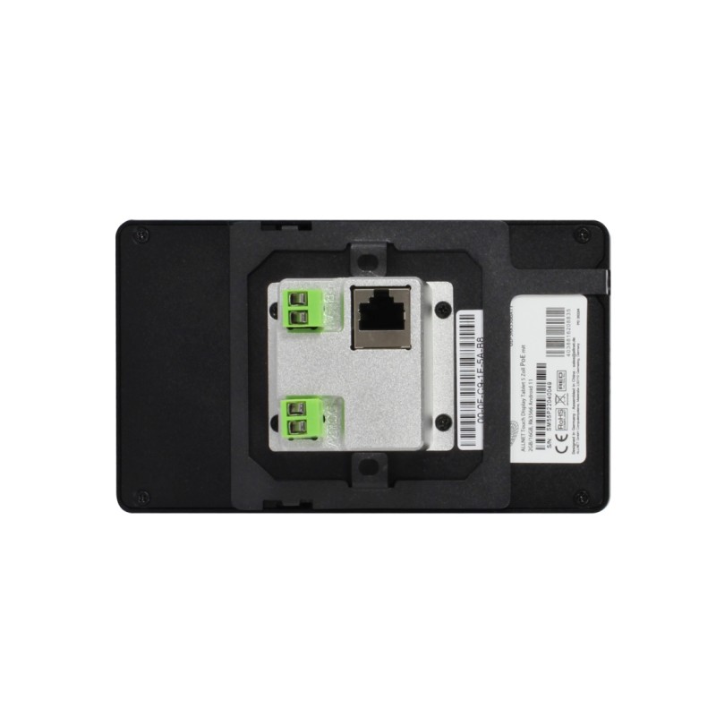 ALLNET Touch Display Tablet 5 inch PoE with 2GB/16GB, RK3566 Android 11 black - 208834 - 4