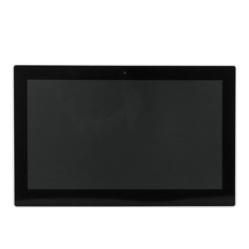 ALLNET Touch Monitor 21 Zoll PoE PD, 12V In/Out, 5V/Out, HDMI In, Ethernet, USB Touch, USB Cam - 211404 - 1