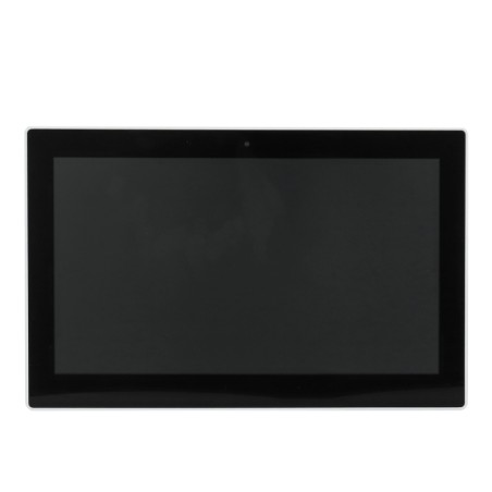 ALLNET Touch Monitor 21 Zoll PoE PD, 12V In/Out, 5V/Out, HDMI In, Ethernet, USB Touch, USB Cam - 211404 - 1