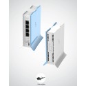 MikroTik home Access Point RB941-2nD-TC, hAP lite TC, 2,4 GHz, 4x 10/100, Tower Case - 124765 - 1