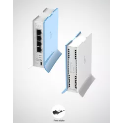 MikroTik home Access Point RB941-2nD-TC, hAP lite TC, 2,4 GHz, 4x 10/100, Tower Case - 124765 - 1