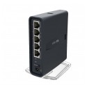 MikroTik home AC Access Point RB952Ui-5ac2nD-TC, hAP ac lite TC, 2.4/5GHz, 5x 10/100, Tower Case - 137123 - 2