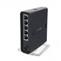 MikroTik home AC Access Point RB952Ui-5ac2nD-TC, hAP ac lite TC, 2.4/5GHz, 5x 10/100, Tower Case - 137123 - 2