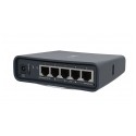 MikroTik home AC Access Point RB952Ui-5ac2nD-TC, hAP ac lite TC, 2.4/5GHz, 5x 10/100, Tower Case - 137123 - 4