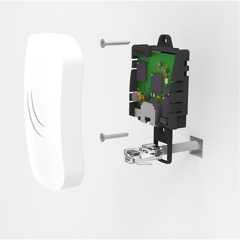 MikroTik Access Point RBcAPL-2nD, cAP lite, 2.4 GHz, 1x 10/100, wall/ceiling - 138414 - 2