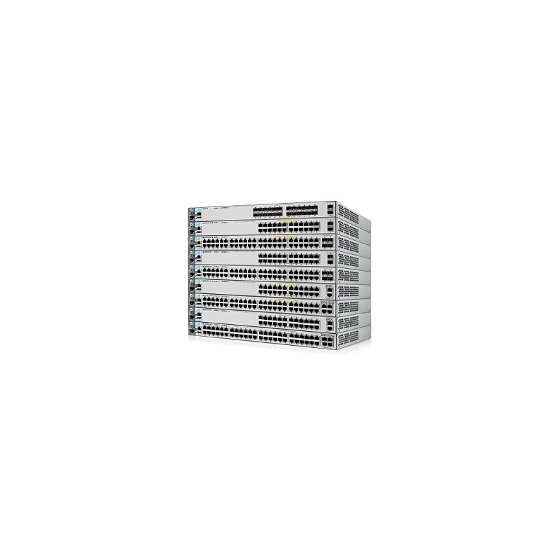 HP Switch 1000Mbit, 48xTP + 4xSFP/SFP+-Slot, stackable, 3800 - 90935 - 1