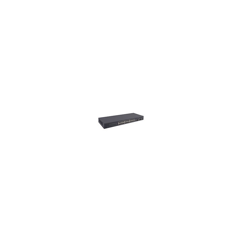 HP Switch 100Mbit, 24xTP, 1000Mbit, 2xTP/SFP-Slot, A3100-24 - 91530 - 1