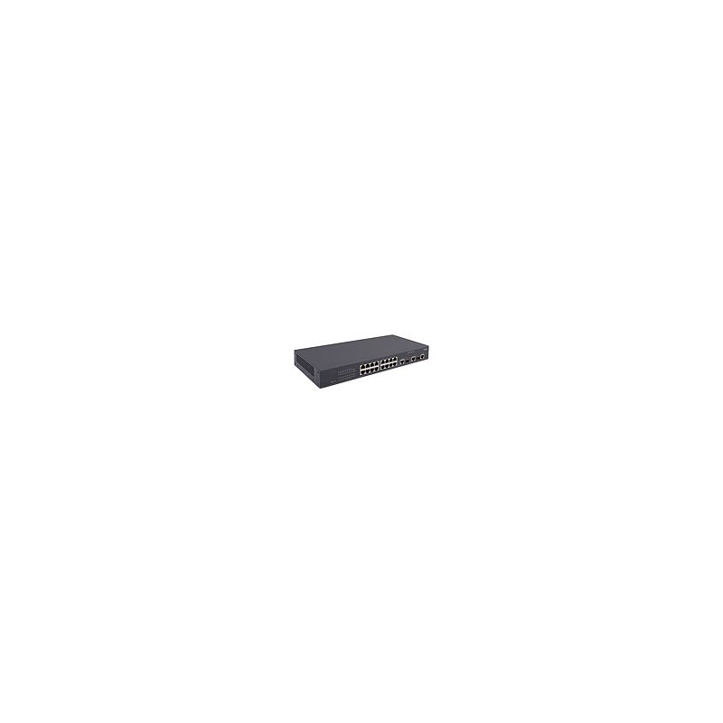 HP Switch 100Mbit, 16xTP, 1000Mbit, 2xTP/SFP-Slot, A3100-16 - 91534 - 1
