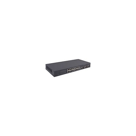 HP Switch 100Mbit, 16xTP, 1000Mbit, 2xTP/SFP-Slot, A3100-16 - 91534 - 1
