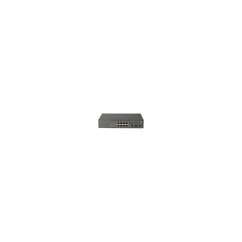 HP Switch 100Mbit, 8xTP, 1000Mbit, 1xTP/SFP-Slot, 3100-8 v - 94509 - 1