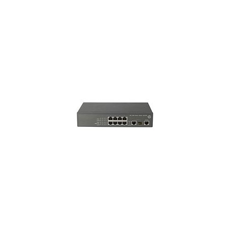 HP Switch 100Mbit, 8xTP, 1000Mbit, 1xTP/SFP-Slot, 3100-8 v - 94509 - 1