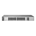 HP Switch 1000Mbit, 24xTP, 2xSFP-Slot, PS1810-24G, - 108298 - 1