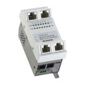 Microsens Installationswitch GBE 6 Port, vert.. Einbau, 5xRJ45, 1xSC duplex, MS440211M-G6 - 112407 - 1