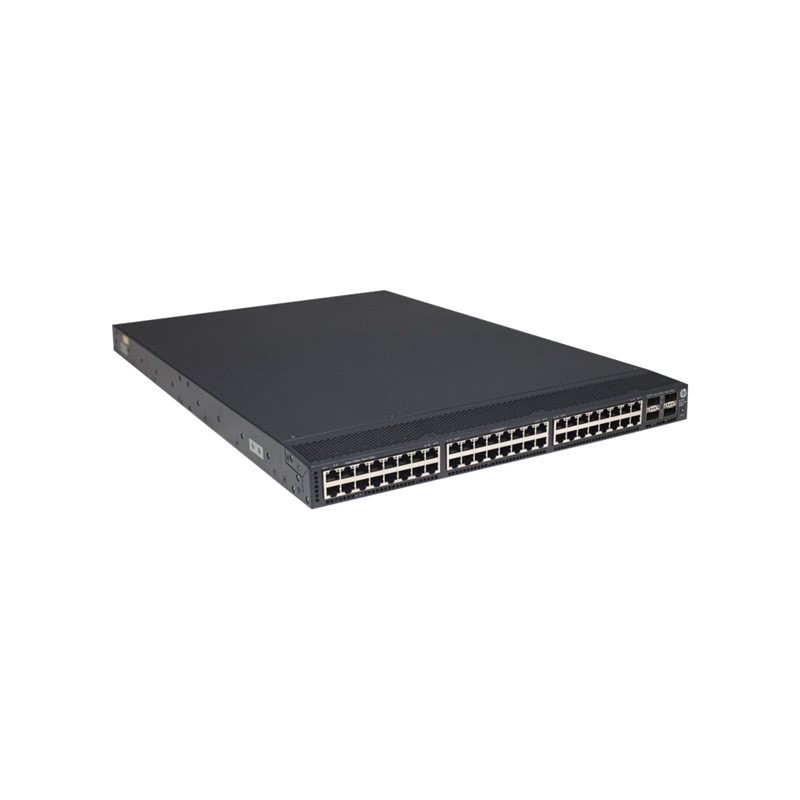 HP Switch 1-10Gbit, 48xTP, 4xQSFP+ slot, 5900AF-48XGT-4QSFP+, *without power supply/fan!* - 121284 - 1