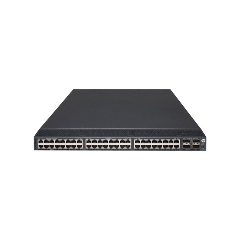 HP Switch 1-10Gbit, 48xTP, 4xQSFP+ slot, 5900AF-48XGT-4QSFP+, *without power supply/fan!* - 121284 - 4
