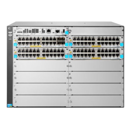 HP Switch Chassis, ZL2, *Bundle*, 5412R 92GT PoE+ / 4SFP+, ohne Netzteile ! - 122399 - 1