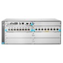 HP Switch Chassis, ZL2, *Bundle*, 5406R 8-port 1/2.5/5/10GBASE-T PoE+/8-port SFP+, without power supplies! - 122400 - 1