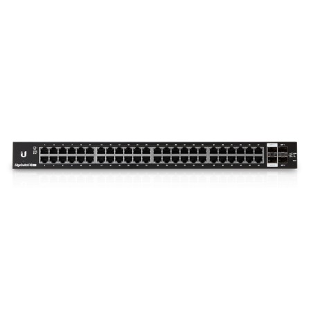Ubiquiti EdgeSwitch 48 / Lite / 48 Gigabit RJ45 Ports / 2 SFP+ Ports / 2 SFP Ports / 1 Serial Port / ES-48-Lite - 122828 - 1