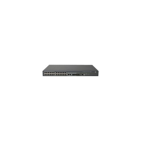 HP Switch 100Mbit, 24xTP, 1000Mbit, 2xSFP, 2xTP/SFP-Slot, 3600-24 v2, - 130058 - 1