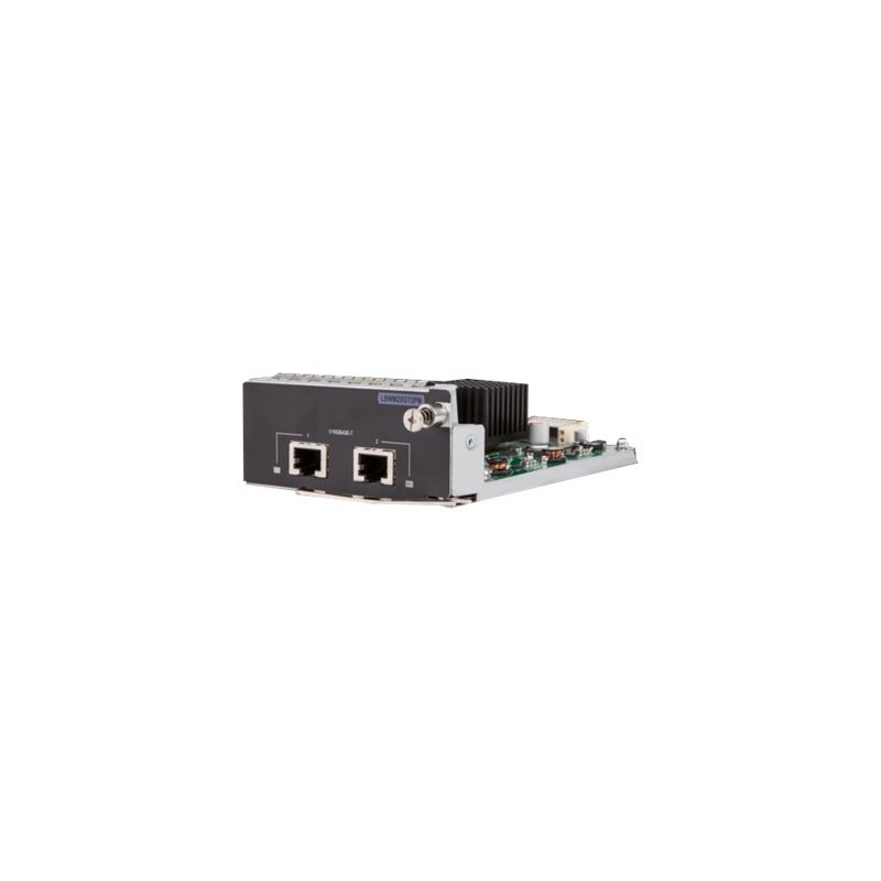 HP Switch, zbh. Modul, 5130/5510, 10GBASE-T 2p, - 131917 - 1