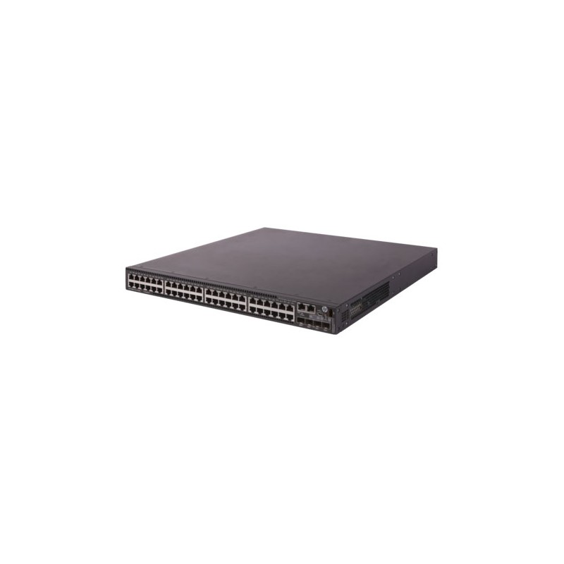 HP Switch 1000Mbit, 48xTP + 4xSFP+/SFP-Slot(1/10GB), 5130-48G-POE+-4SFP+-HI, *ohne Netzteil!* - 131953 - 1