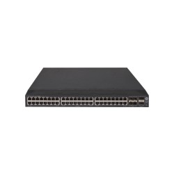 HP Switch 1000Mbit, 48xTP + 4xSFP+-Slot + 2xQSFP+-Slot, 5700-48G-4XG-2QSFP+, * ohne Netzteil/Fan Tray!* - 133025 - 1