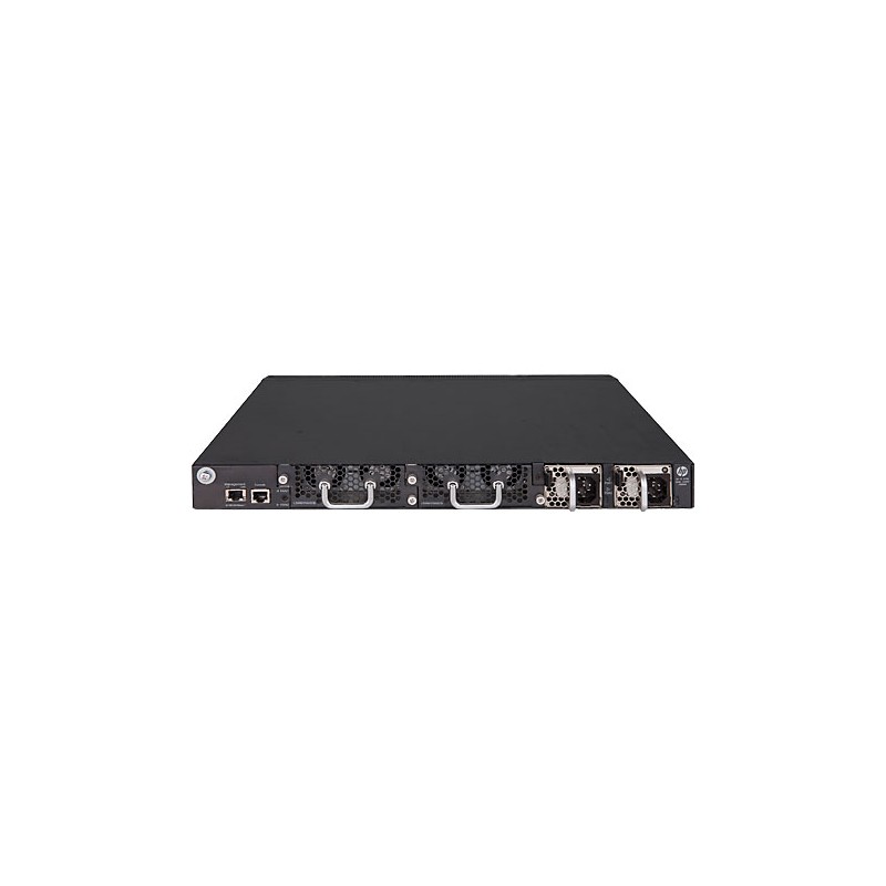 HP Switch 1000Mbit, 48xTP + 4xSFP+-Slot + 2xQSFP+-Slot, 5700-48G-4XG-2QSFP+, * ohne Netzteil/Fan Tray!* - 133025 - 3