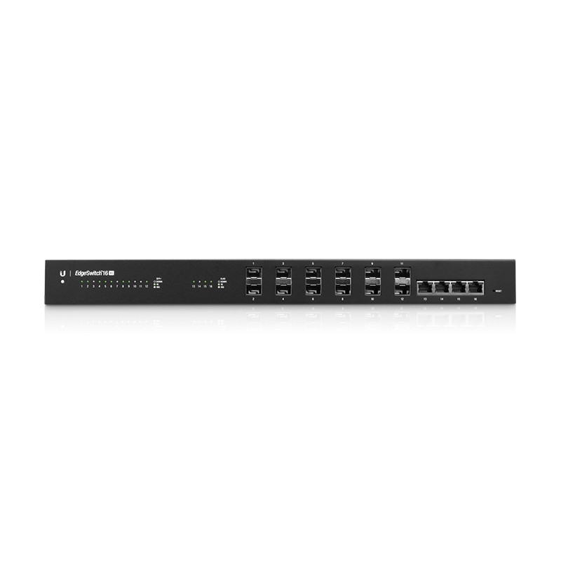 Ubiquiti EdgeSwitch 16 / 12 SFP+ Ports / 4 RJ45-10G / ES-16-XG - 133254 - 1