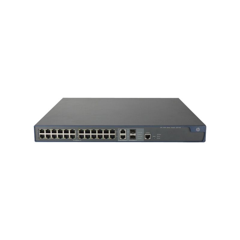 HP Switch, 100Mbit 24xTP, 1000Mbit 2xTP/SFP-Slot, 3100-24-PoE v2 EI, - 133955 - 3