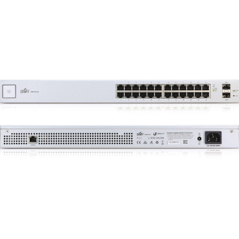 Ubiquiti UniFi Switch / 24 Port / 2 SFP / US-24 - 134500 - 1