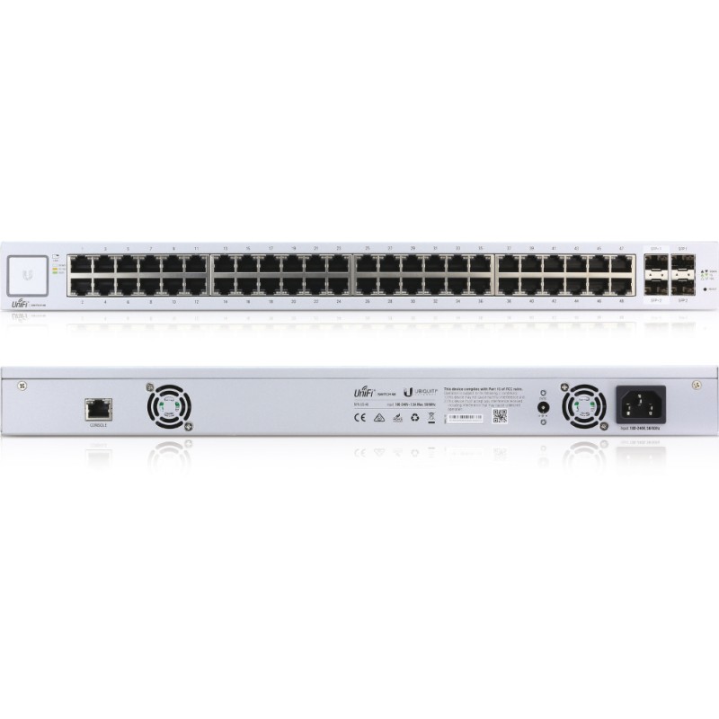Ubiquiti UniFi Switch / 48 Ports / 2 SFP+ / 2 SFP / US-48 - 134515 - 1
