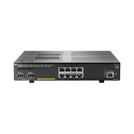 HP Switch 1000Mbit, 8xTP, 2xSFP/SFP+-Slot, 2930F-8G-POE+-2SFP+, - 134737 - 1