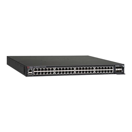 CommScope RUCKUS Networks ICX 7450 Switch 48-port 1 GbE SFP fiber switch bundle includes 4x10G SFP+ uplinks, 2x40G QSFP+ - 13515