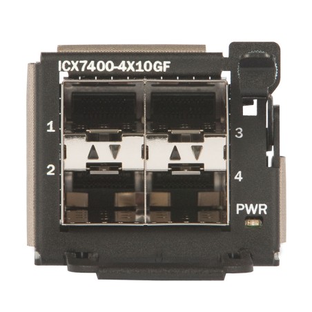 CommScope RUCKUS Networks ICX Switch zub. ICX 7450 4-port 1/10GbE SFP+ Module - 135192 - 1