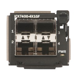 CommScope RUCKUS Networks ICX Switch zub. ICX 7450 4-port 100M/1GbE SFP Module - 135193 - 1