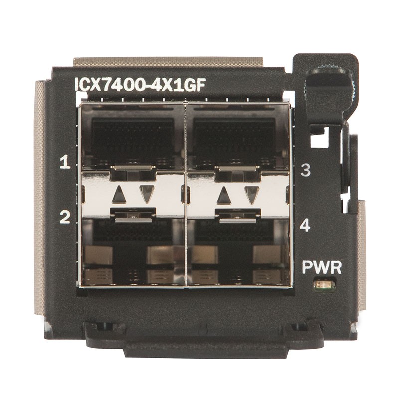 CommScope RUCKUS Networks ICX Switch zub. ICX 7450 4-port 100M/1GbE SFP Module - 135193 - 1