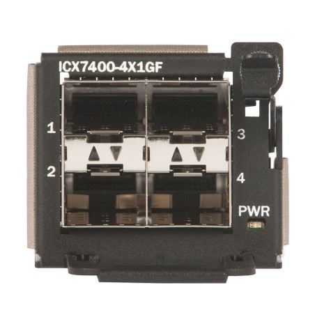 CommScope RUCKUS Networks ICX Switch zub. ICX 7450 4-port 100M/1GbE SFP Module - 135193 - 1