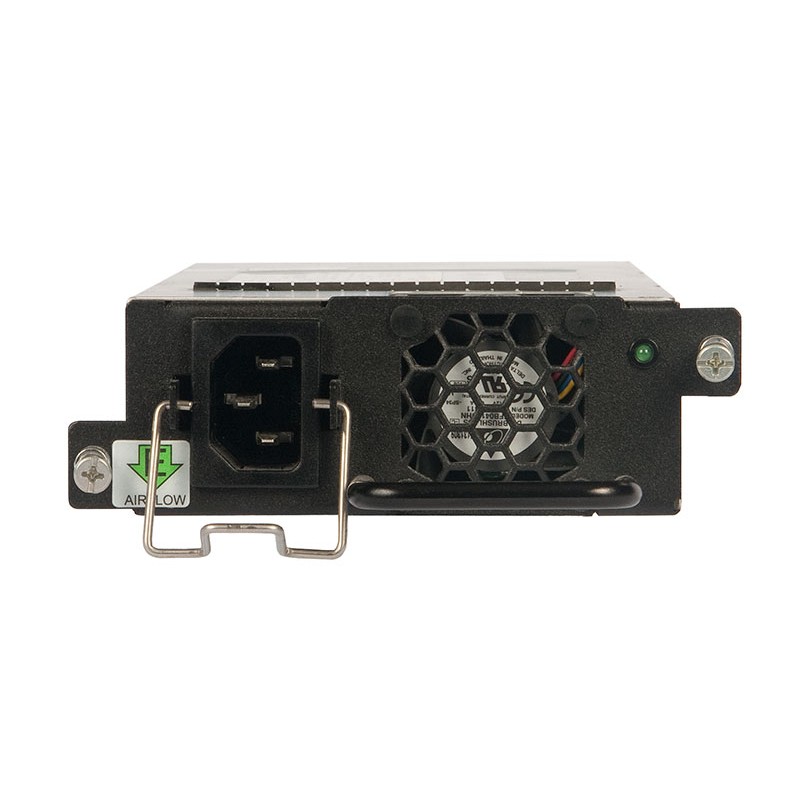 CommScope RUCKUS Networks ICX Switch zub. ICX7450/ICX7650/ICX6610/ICX6650 POE 1000W AC PSU, intake airflow, back to front airflo