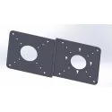 VESA adapter plate mini PC to VESA monitor mount - 149144 - 2