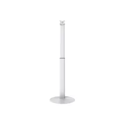 VESA stand holder height adjustable for tablet, display, monitor 7.5cm/10cm, white - 198302 - 1