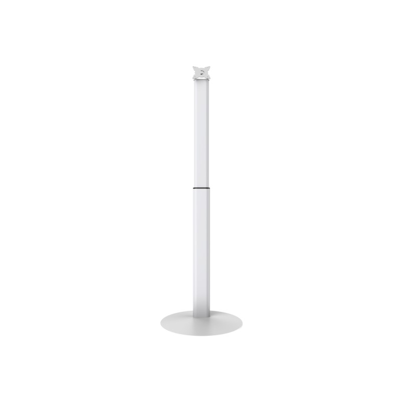 VESA Standfuß Halterung höhenverstellbar für Tablet, Display, Monitor 7,5cm/10cm, weiß - 198302 - 1