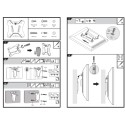 VESA Wandhalterung für Tablet, Monitore sehr flach mit Sicherungsmöglichkeit 7,5 &10 cm - 235165 - 2