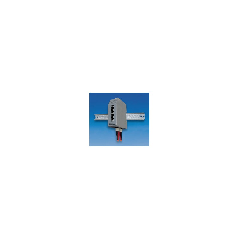 Microsens Profi Line Switch industrial 4x10/100TX mit PoE / 2x100FX-SC, MS650502PM-48 - 80434 - 1