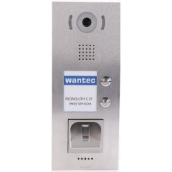 Wantec TFE MONOLITH C 300 IP Vision 2 Tasten + Kamera + ekey - 128371 - 1