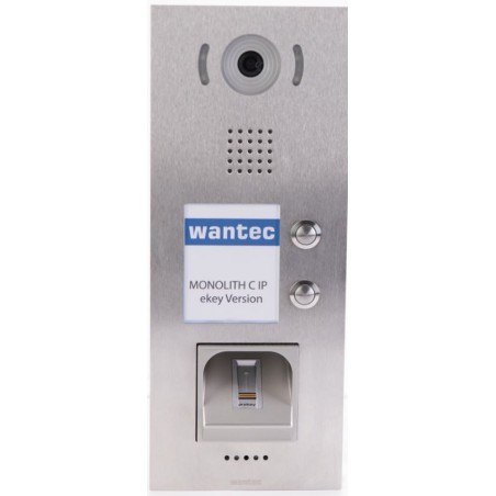 Wantec TFE MONOLITH C 300 IP Vision 2 Tasten + Kamera + ekey - 128371 - 1