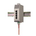 Microsens Profi Line Switch industrial FE, PoE, 4xRJ45, 2xST, MS650461PM-48 - 106540 - 1